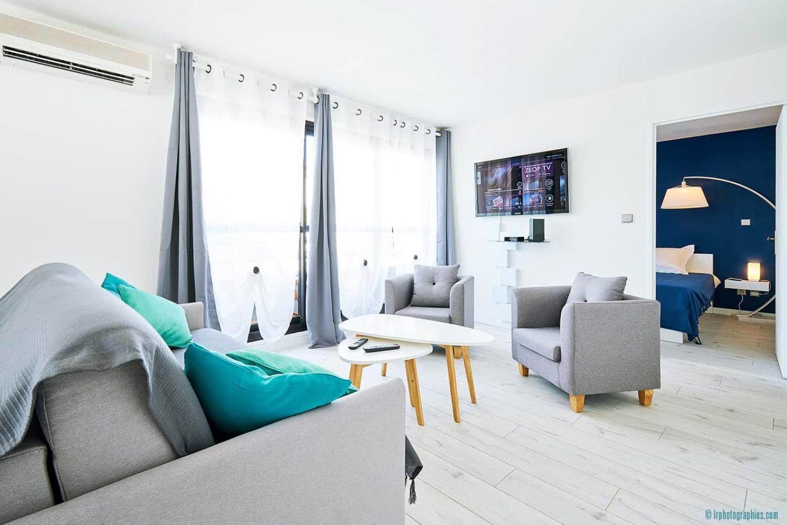 T2 Cosy A 100M De La Plage, Saint-Pierre, Luma Appart Exterior foto